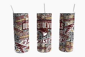 Tumbler - Texas A&M International Zentangle 20 oz Straight