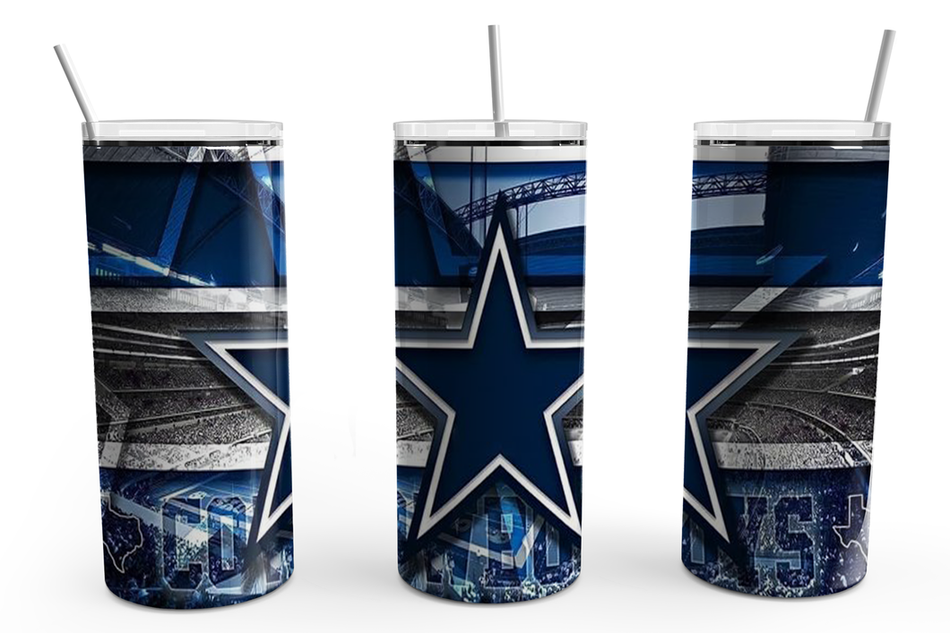 Dallas Cowboys 20 0z Tumbler