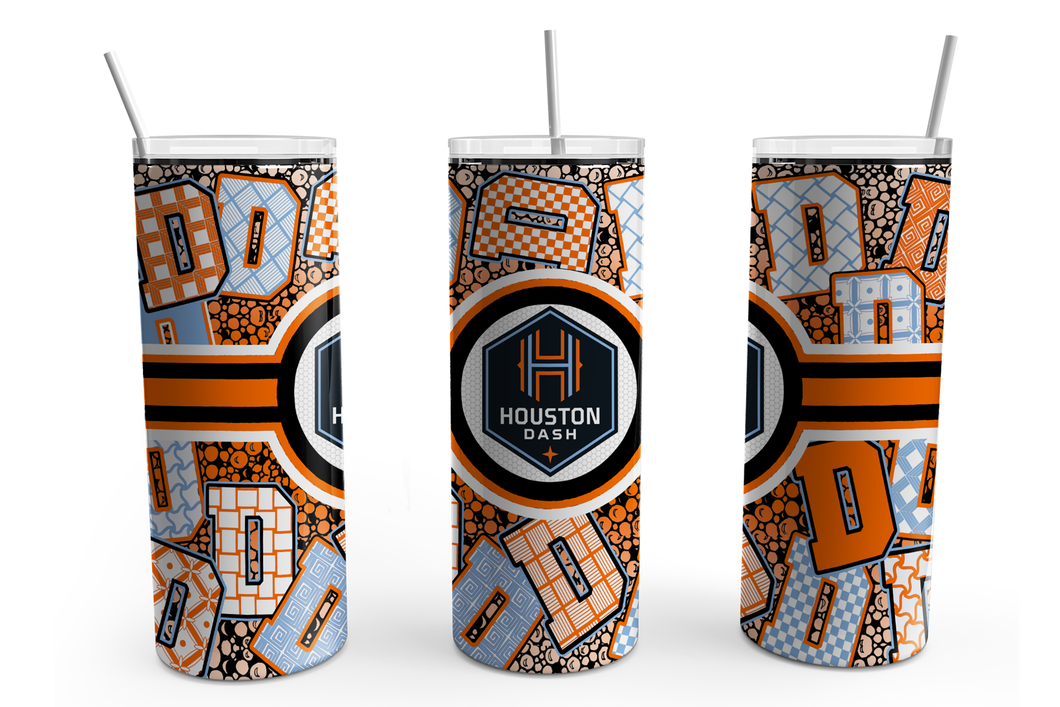 Houston Dash Zentangle 20 0z
