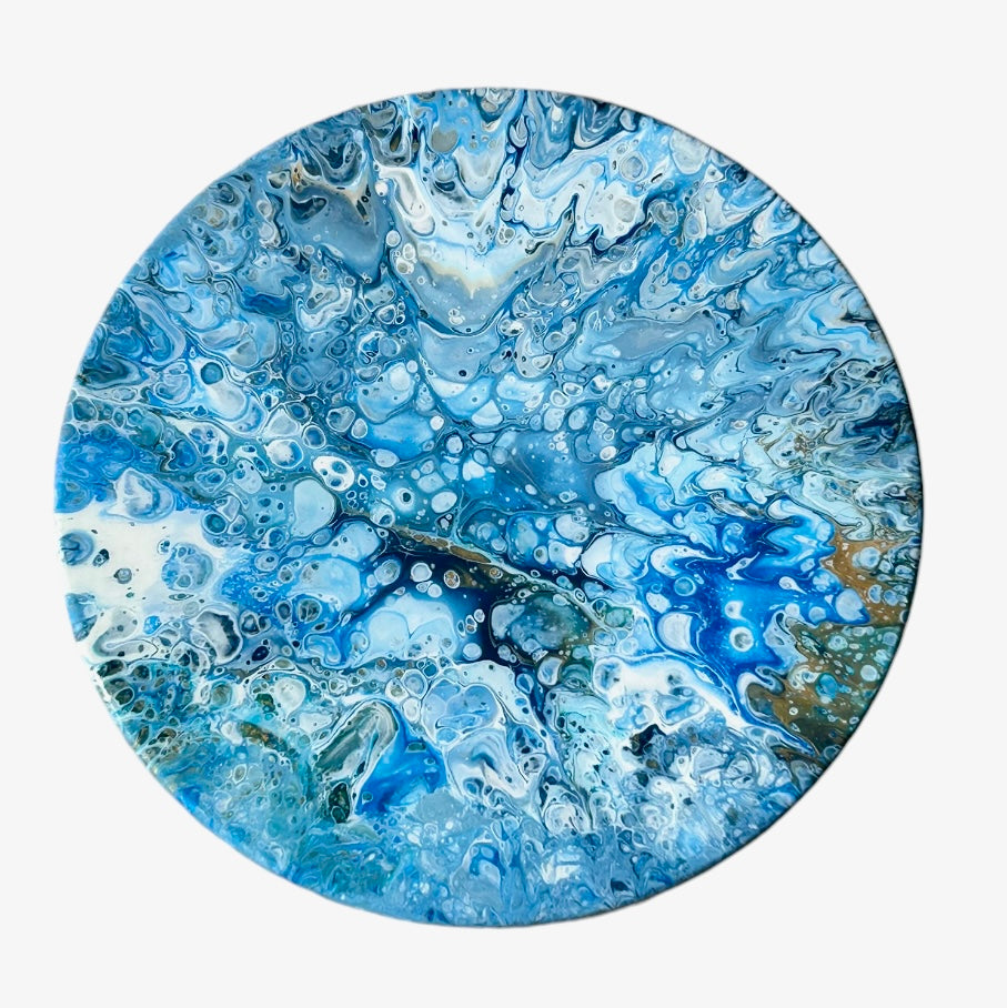 Lazy Susan Blue and White - 16