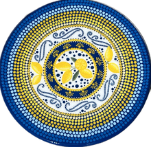 Load image into Gallery viewer, Lazy Susan Citron Dish Design - 14&quot;, 16&quot;, 18&quot;, 20&quot;
