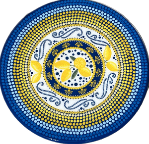Lazy Susan Citron Dish Design - 14", 16", 18", 20"