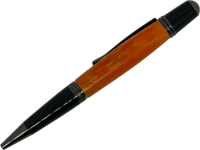 Sierra Twist Ball Point Pen -  Orange Resin