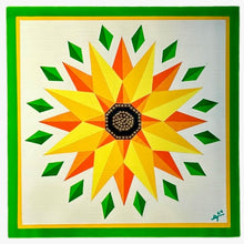Load image into Gallery viewer, Barn Quilt - Sunflower
