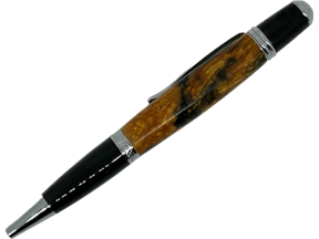 Sierra Twist Chrome - Yellow and Black Resin