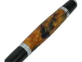 Sierra Twist Chrome - Yellow and Black Resin