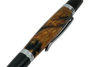 Sierra Twist Chrome - Yellow and Black Resin