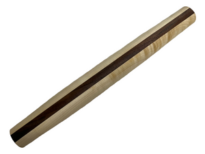 Rolling Pin French Style made with Maple and Black Walnut
