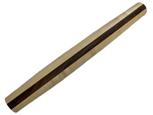 Rolling Pin French Style made with Maple and Black Walnut