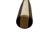 Load image into Gallery viewer, Rolling Pin French Style made with Black Walnut and Maple
