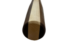 Rolling Pin French Style made with Black Walnut and Maple
