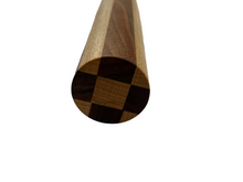 Load image into Gallery viewer, Rolling Pin French Style made with Black Walnut and Beech
