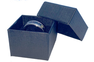 8mm Stainless Steel inlay Ring w/watch parts